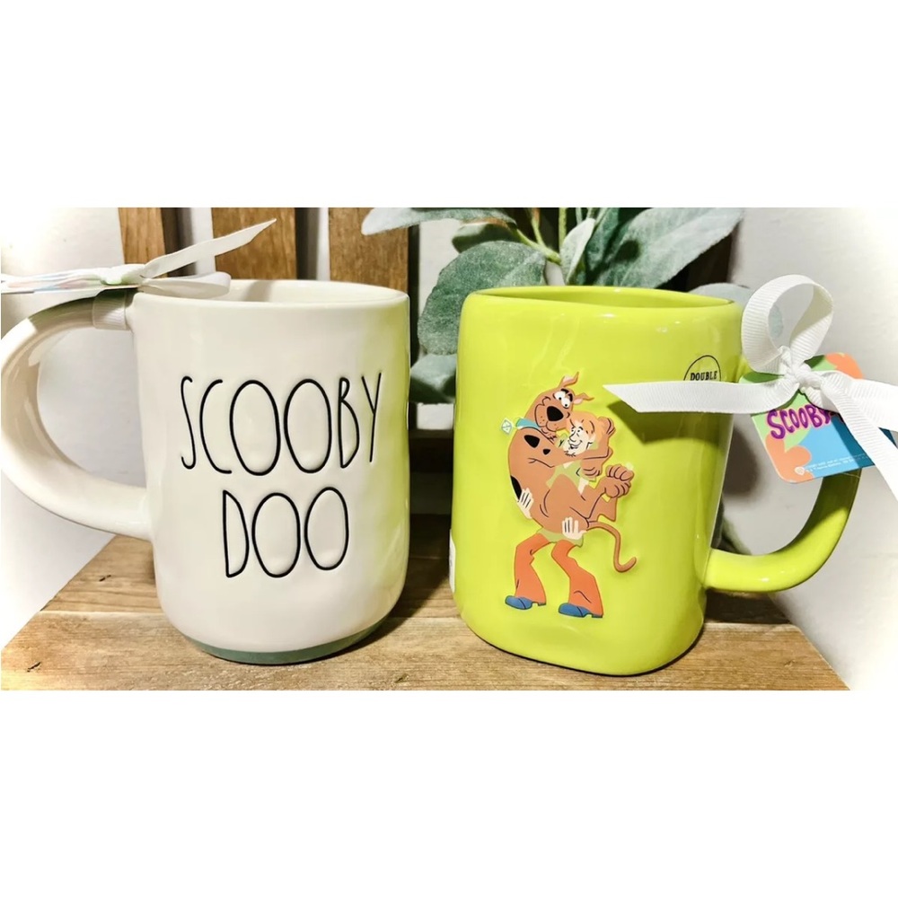 New 2025 Rae Dunn “Scooby Doo & Heebie Jeebies” 3D Mug Bundle TikTok Halloween